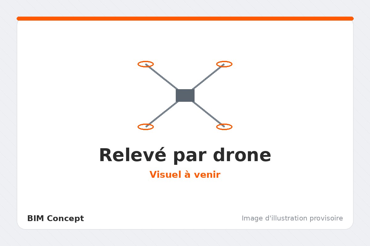 Relevé par drone d'une copropriété de maisons individuelles