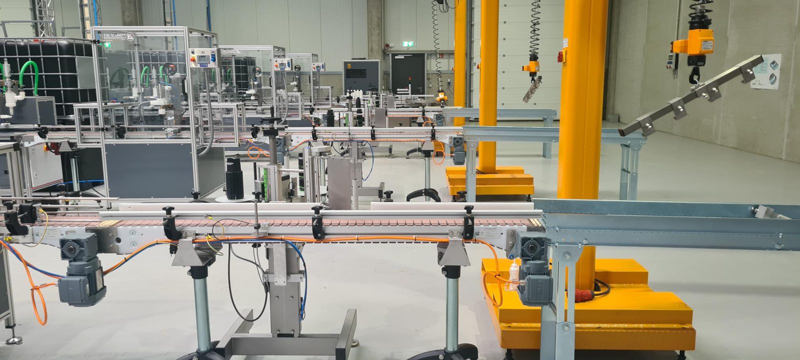 Ligne de production de l'usine